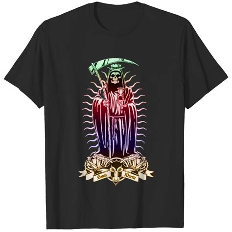 santa muerte t shirt|muerte t shirts.